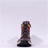 Rieker Button Detail Ankle Boot Side Zip - Wine